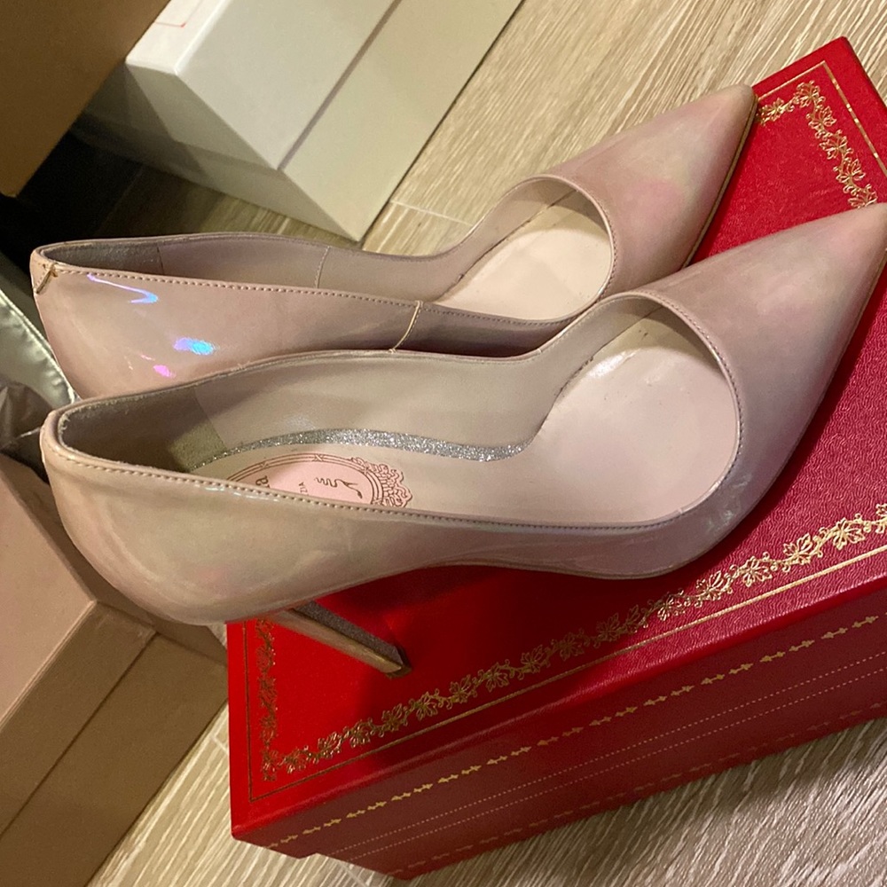 Rene Caovilla Nude Patent